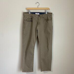 Flag & Anthem Men's 34/30 Tan Jeans Style Pants